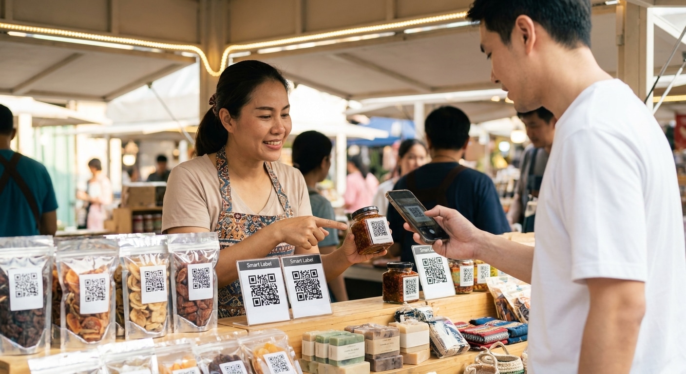 เทรนด์ฉลากอัจฉริยะ 2027 พิมพ์ QR เชื่อมดิจิทัล ดันยอด SME - smart-label-trend-2027