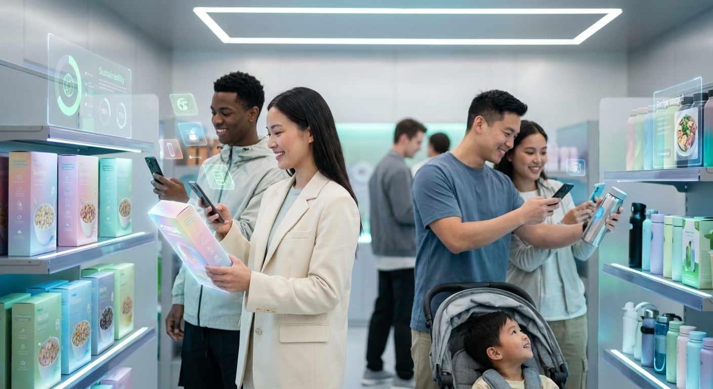 เทรนด์ Smart Packaging 2027 พิมพ์ฉลาก AR มัดใจลูกค้า - smart-packaging-ar-label-trend