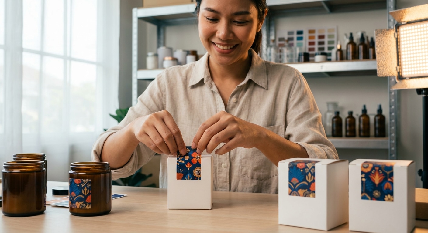 ทริคออกแบบสติ๊กเกอร์ฉลากสินค้า ยกระดับแบรนด์ SME ให้ดูแพง - sme-premium-label-design