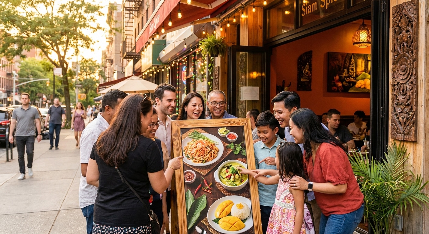 เทคนิคออกแบบป้ายเมนูหน้าร้าน ดึงดูดลูกค้าเพิ่มยอดขายทันที - storefront-menu-signage-marketing