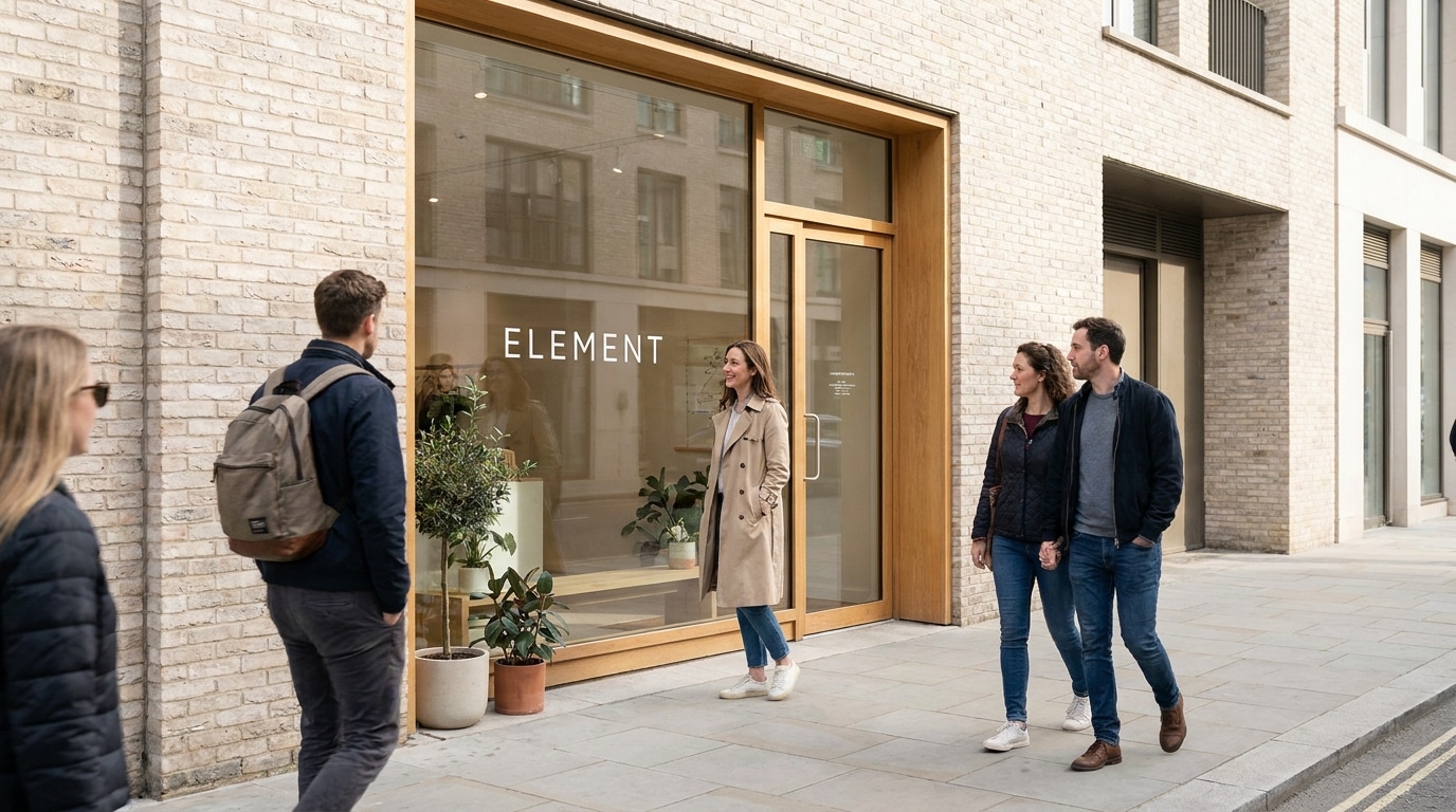 จิตวิทยาป้ายโฆษณาหน้าร้าน ดึงดูดลูกค้าให้อยากเดินเข้า - storefront-signage-marketing-psychology