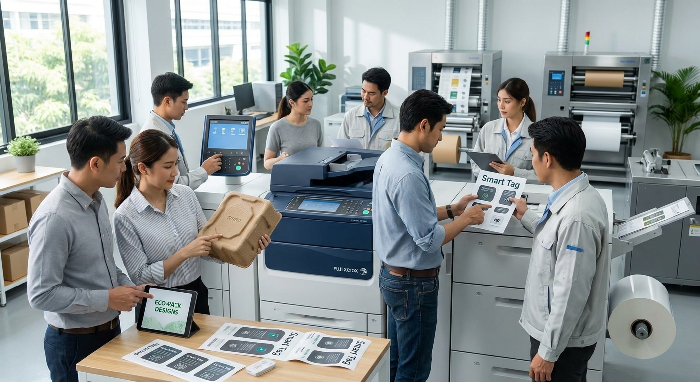 เทรนด์สื่อสิ่งพิมพ์ไทยปี 2027 นวัตกรรมฉลากสินค้าอัจฉริยะ - thai-printing-smart-label-trends