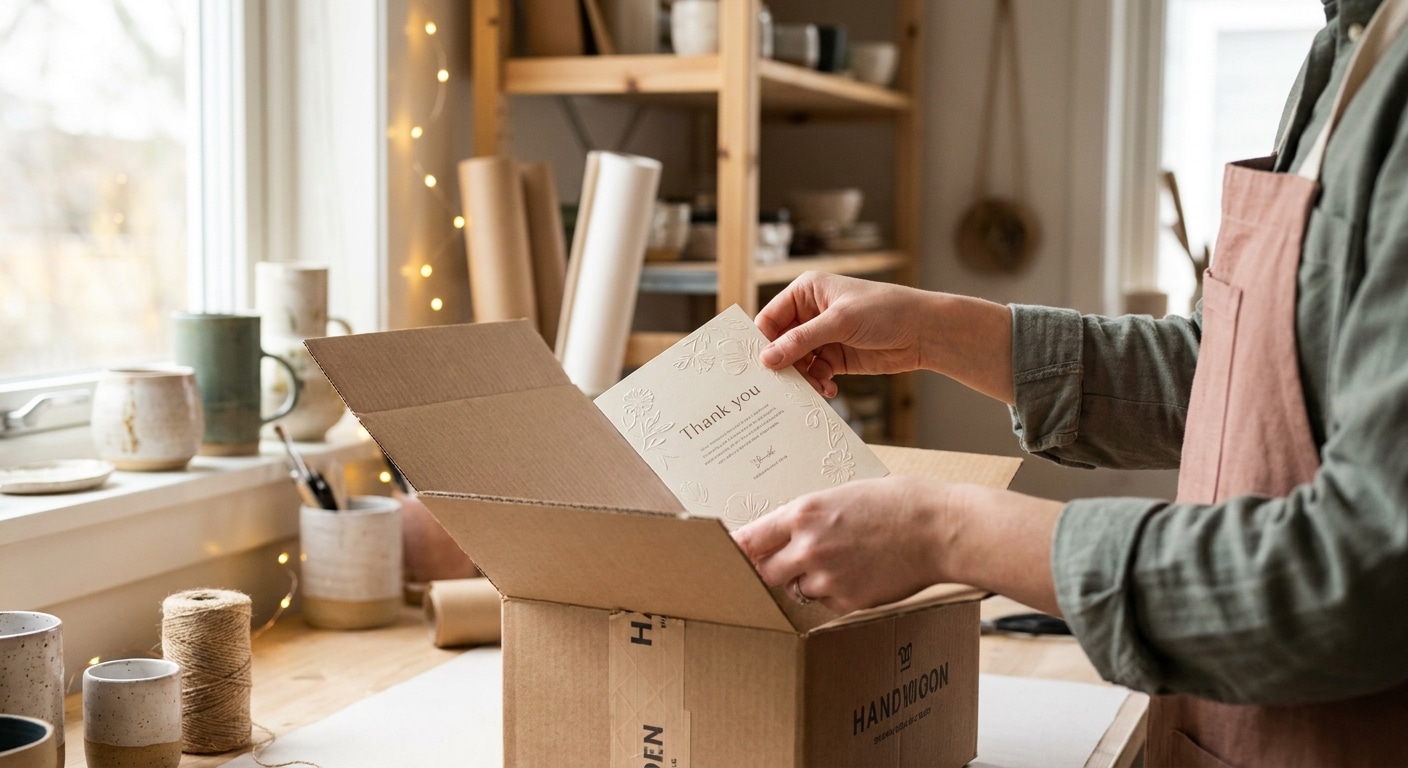 เพิ่มยอดซื้อซ้ำ! ทริคทำการ์ดขอบคุณมัดใจลูกค้า SME - thank-you-card-marketing-tips