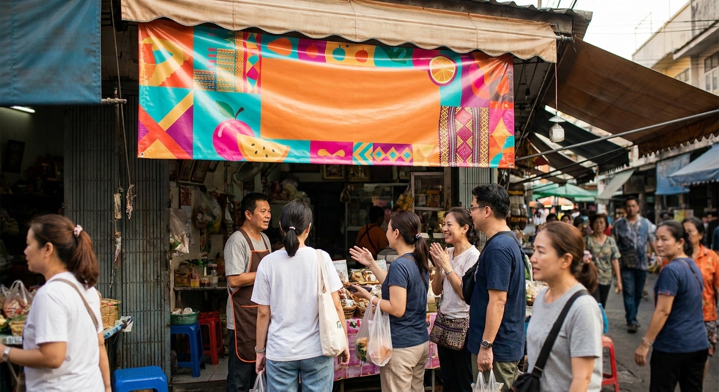 5 เทคนิคออกแบบป้ายไวนิลหน้าร้าน ดึงดูดลูกค้าเพิ่มยอดขาย - vinyl-signage-design-marketing-tips