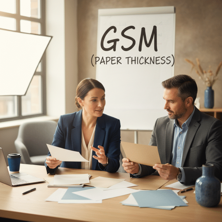 เลือกความหนากระดาษ (GSM) อย่างไรให้โปร? ฉบับ SME