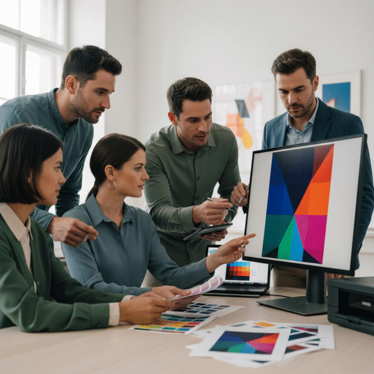 สีเพี้ยน! ทำไมสีหน้าจอไม่เหมือนงานพิมพ์จริง (CMYK vs RGB)