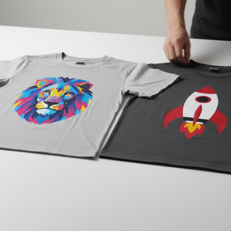 พิมพ์เสื้อแบรนด์: DTF vs สกรีน แบบไหนคุ้มกว่าสำหรับ SME