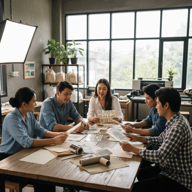 พิมพ์รักษ์โลก! 5 วัสดุพิมพ์เพื่อ SME สายกรีน