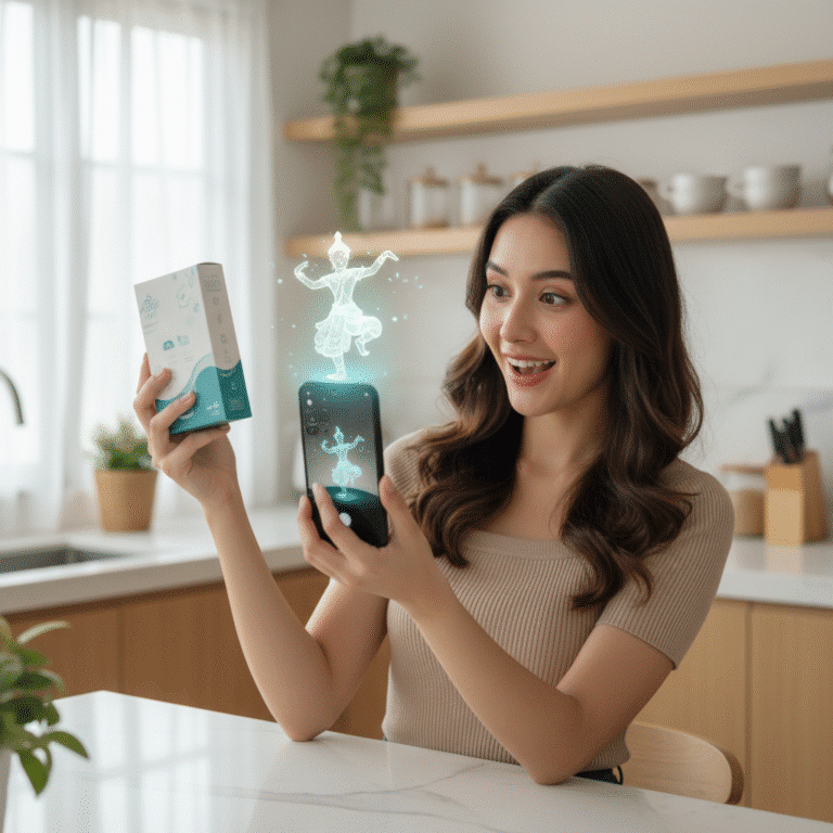 AR Packaging: ส่องแล้วเห็น! เทรนด์ใหม่ฉลากสินค้า SME
