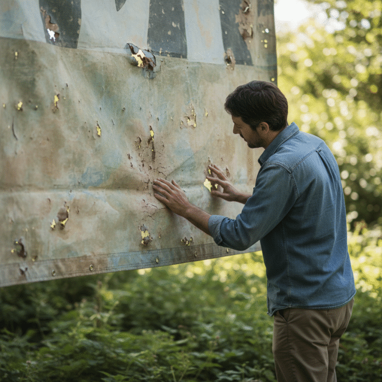 ป้ายไวนิลตากแดดสีซีด? 5 วิธีดูแลให้สดใหม่ข้ามปี
