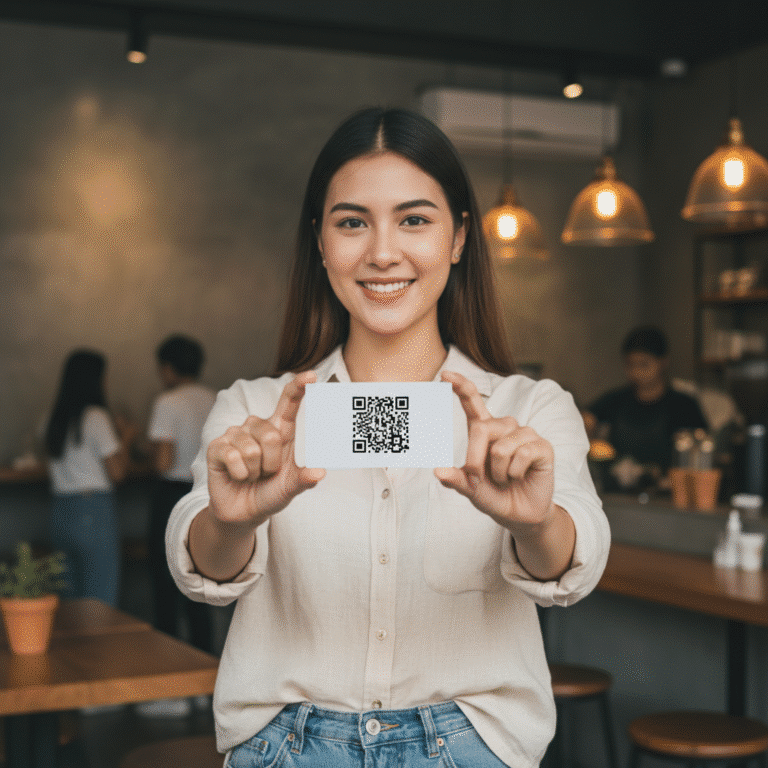 QR Code บนสื่อสิ่งพิมพ์: เปลี่ยนลูกค้าหน้าร้านสู่โลกออนไลน์