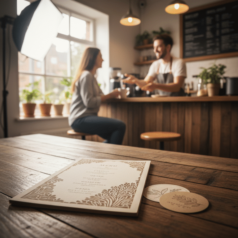 เปิดร้านกาแฟ? สร้างแบรนด์ให้ปังด้วย 5 สื่อสิ่งพิมพ์