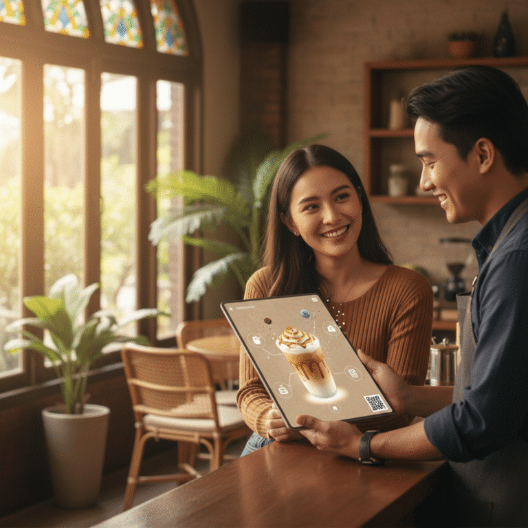 Phygital Marketing: เทรนด์การตลาดร้านกาแฟไทย 2026