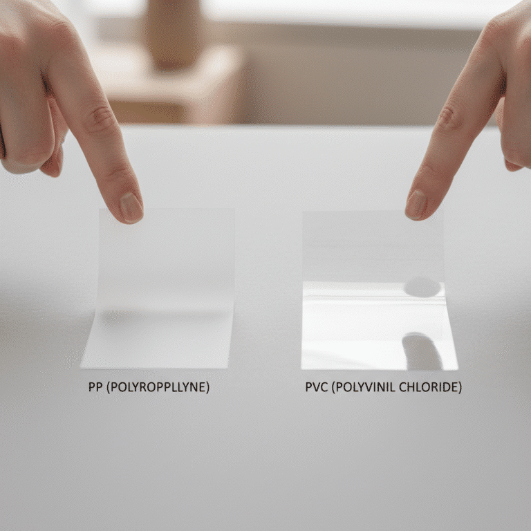 สติ๊กเกอร์กันน้ำ? PP vs PVC เลือกวัสดุฉลากให้เหมาะกับสินค้า