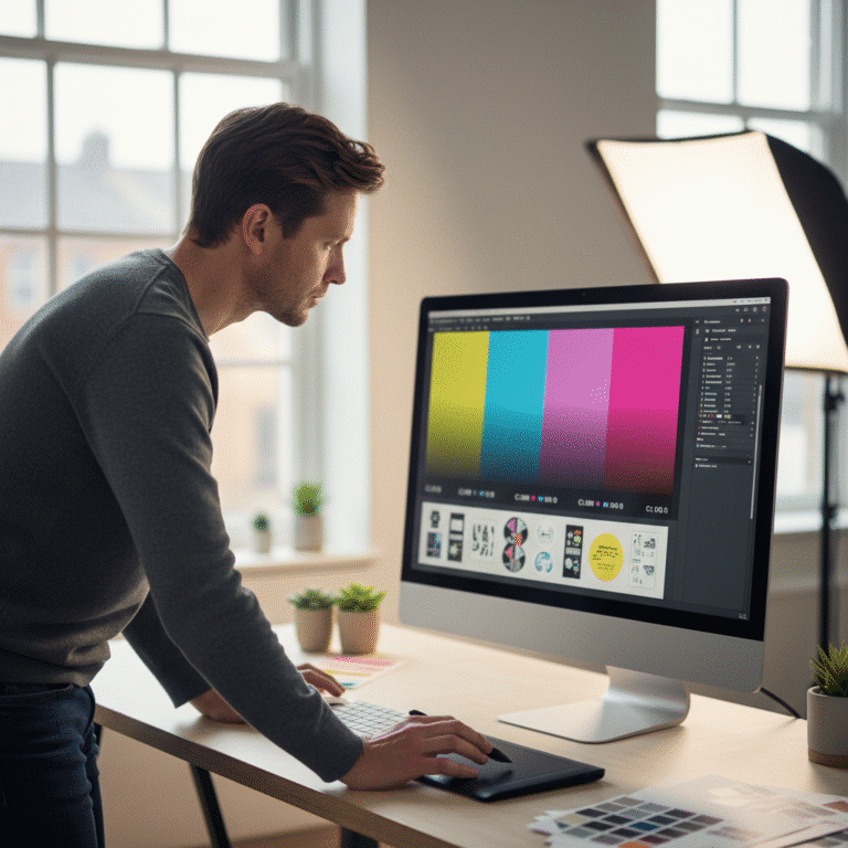 CMYK vs RGB: ตั้งค่าสีงานพิมพ์ยังไงให้สีไม่เพี้ยน?