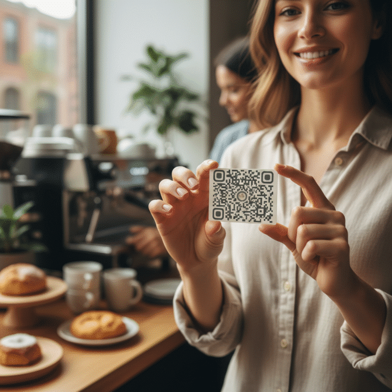 นามบัตรยุคใหม่: ใส่ QR Code เพิ่มยอดขายให้ร้านค้า