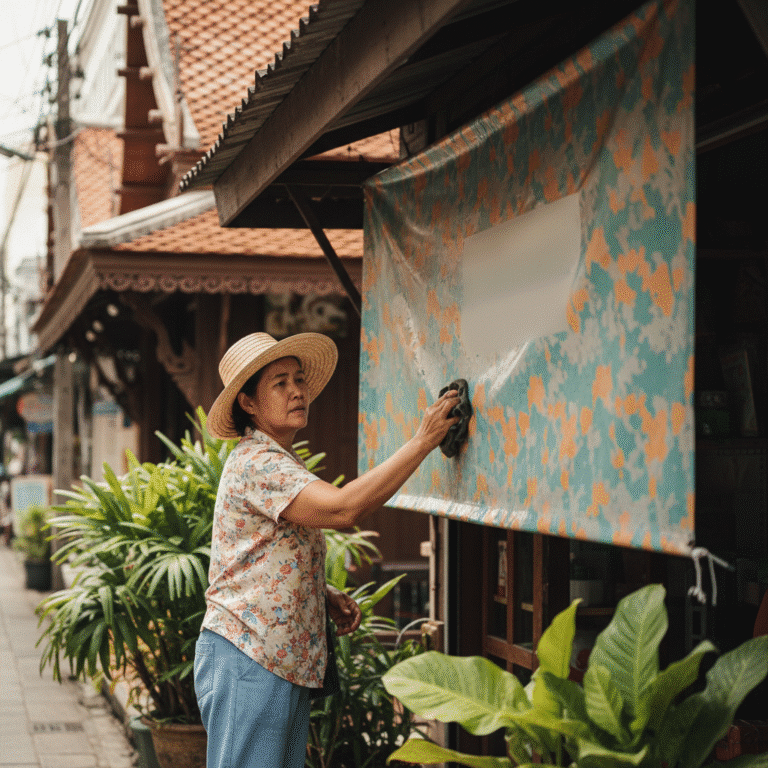 ยืดอายุ ‘ป้ายไวนิล’ หน้าร้าน: 5 ทริคง่ายๆ สู้แดดสู้ฝน