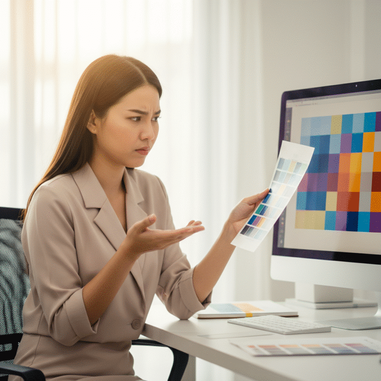 CMYK vs RGB: สีเพี้ยนแก้ได้! เตรียมไฟล์พิมพ์ให้โปร