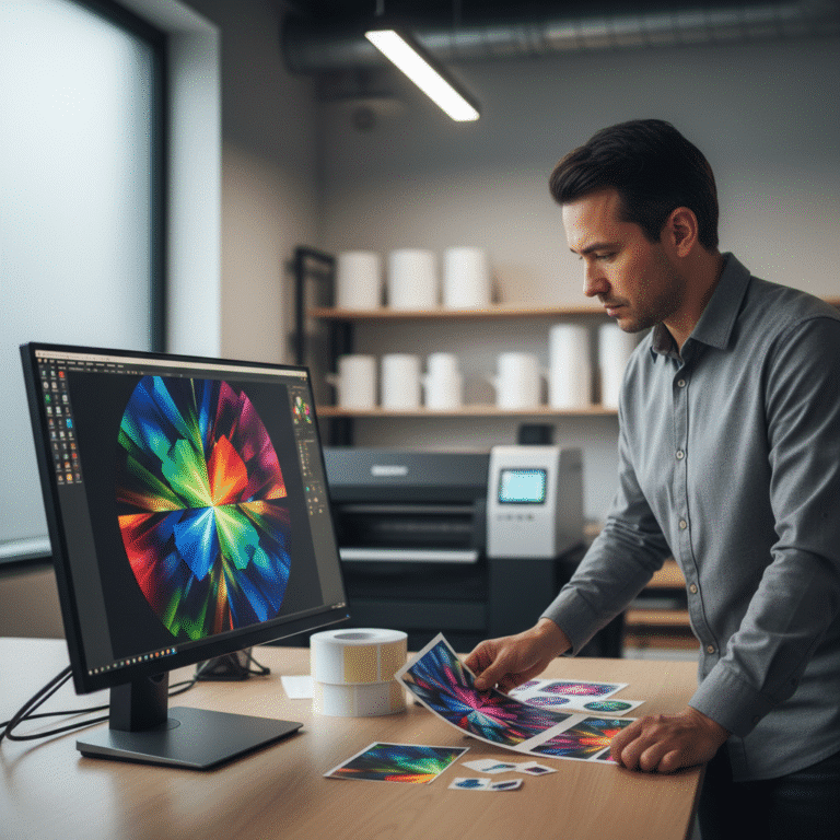 CMYK vs RGB: เรื่องสีที่ SME ต้องรู้ก่อนสั่งพิมพ์ฉลากสินค้า