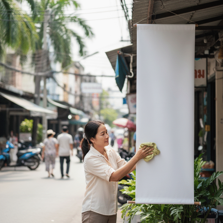 ยืดอายุ ‘ป้ายหน้าร้าน’ สู้แดดฝนเมืองไทย ทำยังไง?