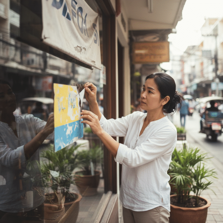 ป้ายร้านซีดเร็ว? วิธีดูแลสื่อสิ่งพิมพ์ Outdoor ให้ทนทาน