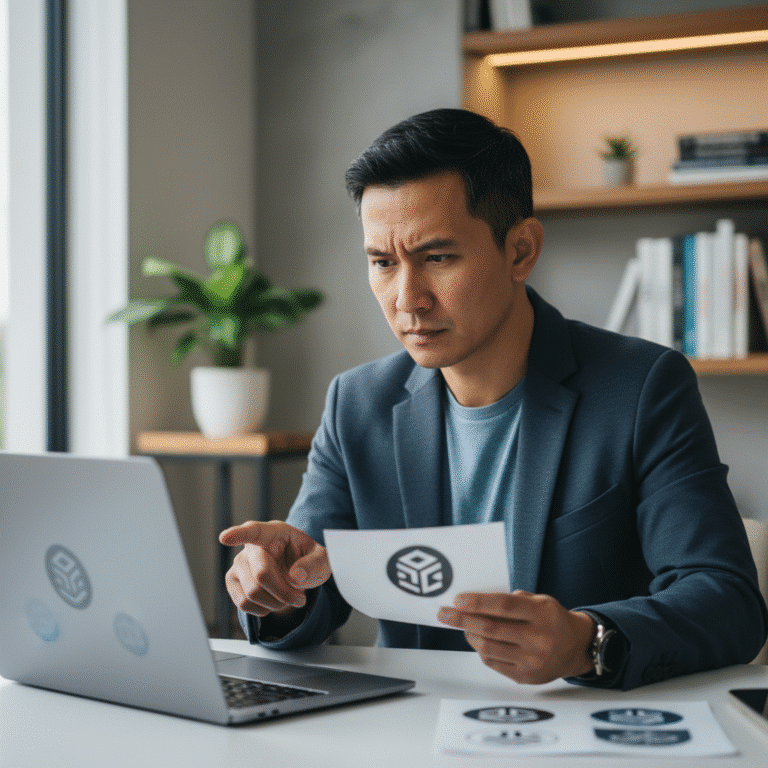 AI ออกแบบโลโก้ฟรี? SME ต้องระวังอะไรก่อนสั่งพิมพ์