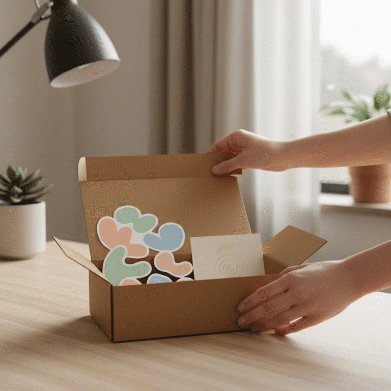 อัปเกรด Unboxing Experience ด้วยสติ๊กเกอร์และการ์ด