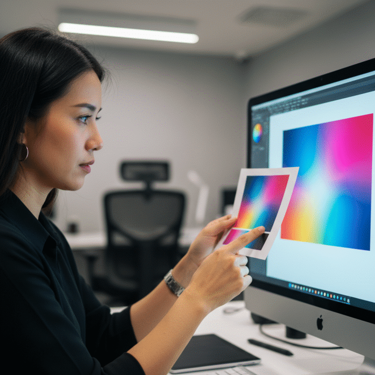 CMYK vs RGB: ทำไมสีที่พิมพ์ไม่เหมือนสีหน้าจอ?