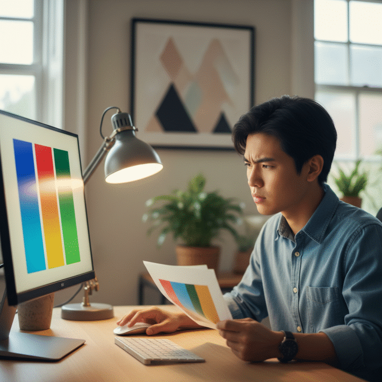 สีเพี้ยน! ทำไมสีบนจอไม่เหมือนงานพิมพ์จริง (CMYK vs RGB)