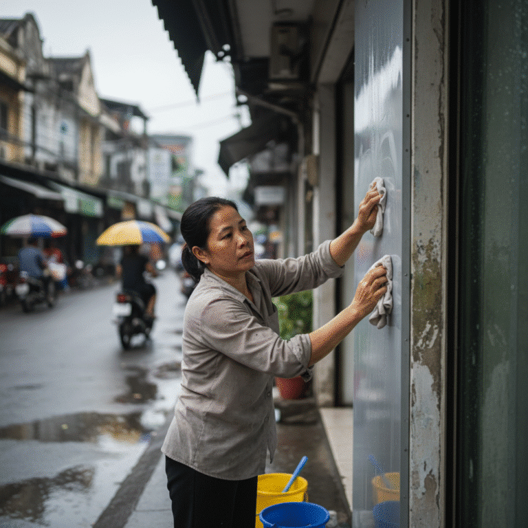 ยืดอายุ ‘ป้ายไวนิล’ หน้าฝน: 5 ทริคง่ายๆ ร้านค้าต้องรู้
