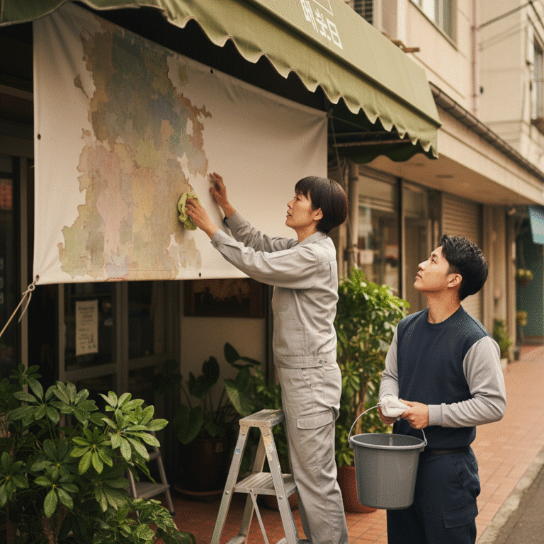 ป้ายร้านสีซีด? 5 วิธีดูแลป้ายไวนิลให้สวยทนทาน