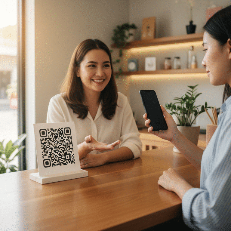 การตลาด SME: เปลี่ยนสื่อสิ่งพิมพ์เป็น Lead ด้วย QR Code