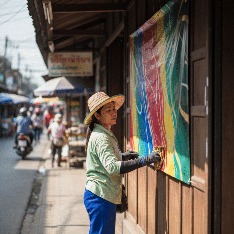 ยืดอายุ ‘ป้ายไวนิล’ สู้แดดฝนเมืองไทย ใช้คุ้มเกินปี