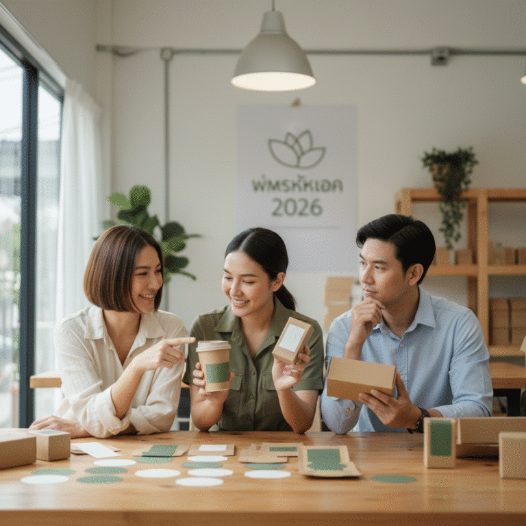 พิมพ์รักษ์โลก 2026: อัปเดตเทรนด์ฉลาก-กล่องเพื่อ SME
