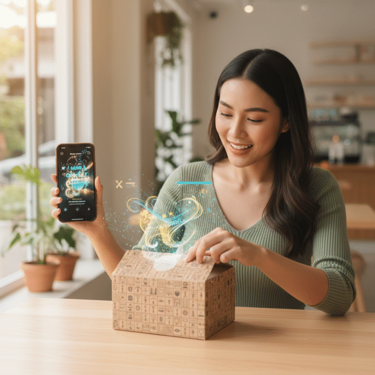 เทรนด์แพ็คเกจจิ้ง 2026: Unboxing แบบ AR กระตุ้นยอดขาย