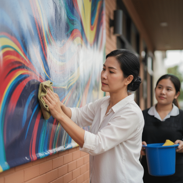 ยืดอายุ ‘ป้ายไวนิล’ 5 วิธีดูแลให้สีสด ทนนาน