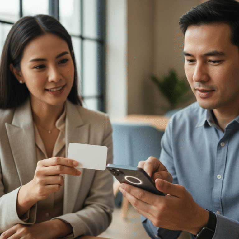 NFC บนนามบัตร: เทรนด์การตลาด SME ที่จะมาแรงปี 2026