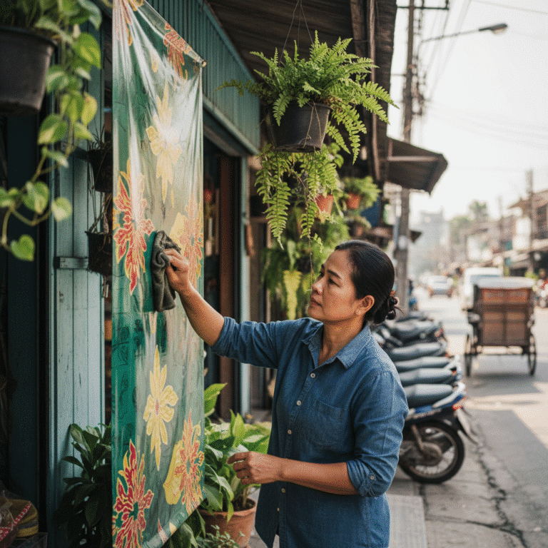 ยืดอายุ ‘ป้ายไวนิล’ รับหน้าฝน-แดดจัด เทคนิคง่ายๆ ร้านต้องรู้