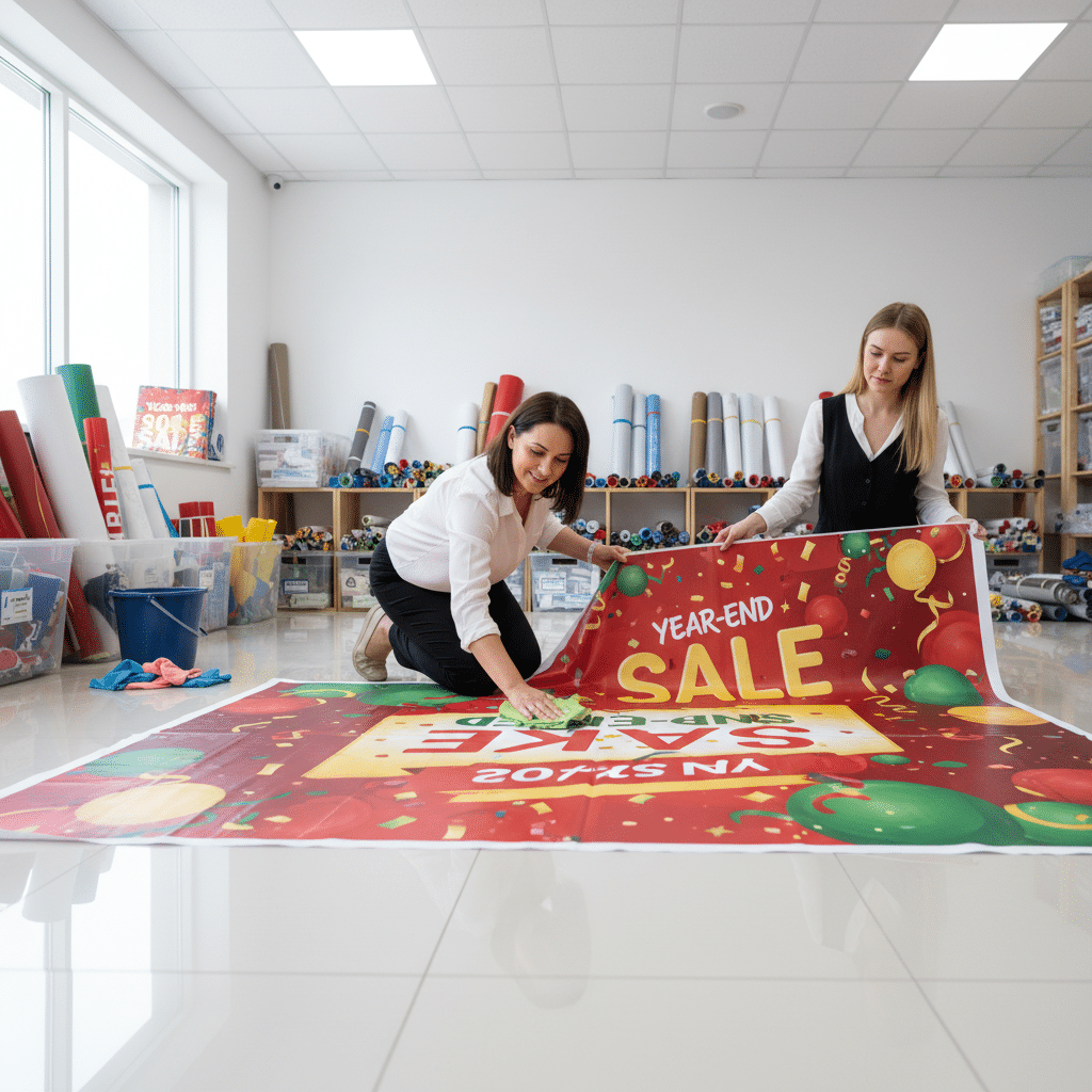 ป้ายไวนิลใช้ซ้ำ! 4 ทริคเก็บป้ายโฆษณา ลดต้นทุนปีหน้า - reuse-vinyl-banner-storage-tips