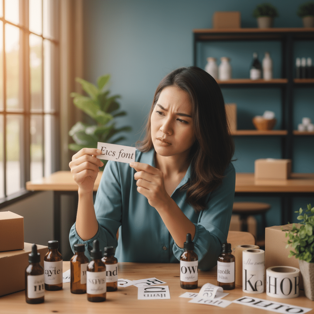 เลือกฟอนต์ผิด ชีวิตเปลี่ยน! จิตวิทยาฟอนต์สำหรับแบรนด์ SME - font-psychology-branding-sme