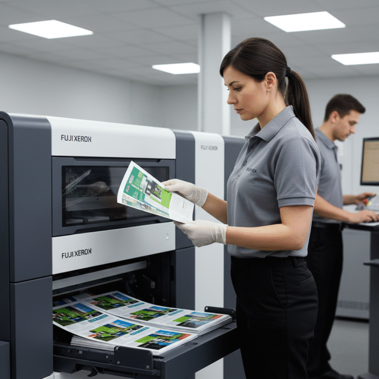 เจาะลึกเครื่องพิมพ์ Fuji Xerox: เบื้องหลังสีสด คมชัด