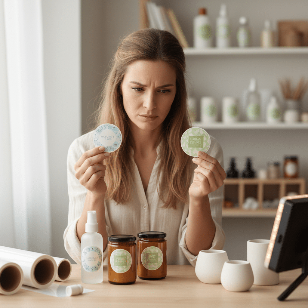 สติ๊กเกอร์ PP กับ PVC: เลือกแบบไหนให้เหมาะกับแบรนด์? - pp-vs-pvc-sticker-material-guide