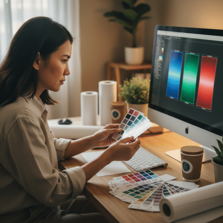 สีเพี้ยน! RGB vs CMYK เรื่องต้องรู้ก่อนสั่งพิมพ์สติ๊กเกอร์