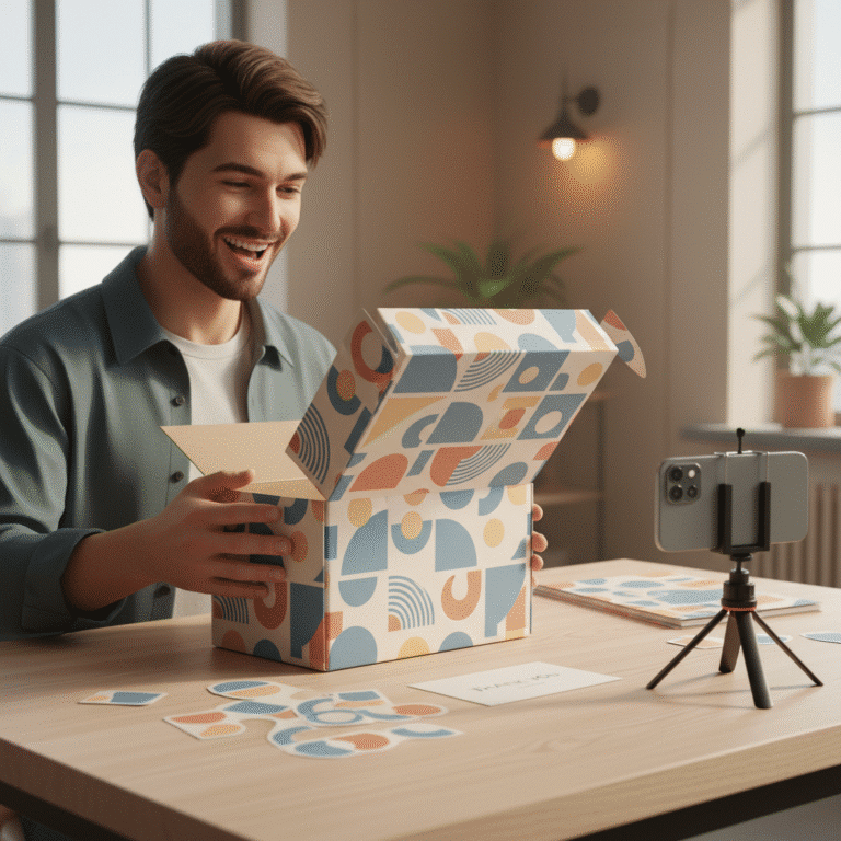 เทรนด์ Unboxing 2026: พลิกกล่องพัสดุสู่ไวรัล
