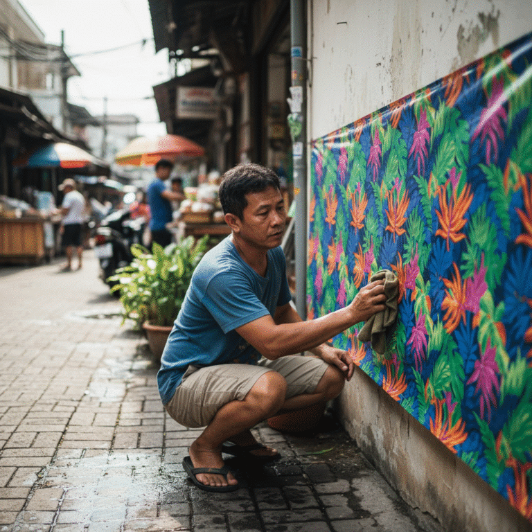 ยืดอายุ ‘ป้ายไวนิล’ หน้าฝน-แดดร้อน ดูแลยังไงให้สีสดทนทาน