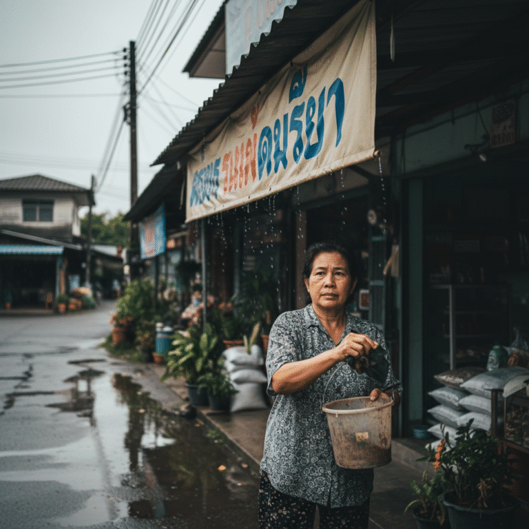 ยืดอายุ ‘ป้ายไวนิล’ หน้าฝน เคล็ดลับที่ร้านค้าต้องรู้