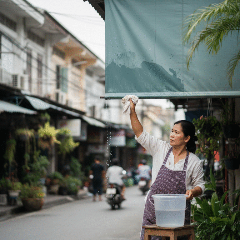 ป้ายไวนิลซีด? 5 วิธีดูแลยืดอายุสีให้สดเหมือนใหม่