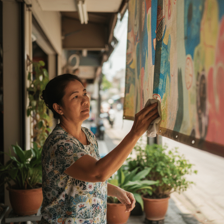 ยืดอายุ ‘ป้ายไวนิล’ สู้แดดฝน: 5 ทริคง่ายๆ ร้านค้าต้องรู้
