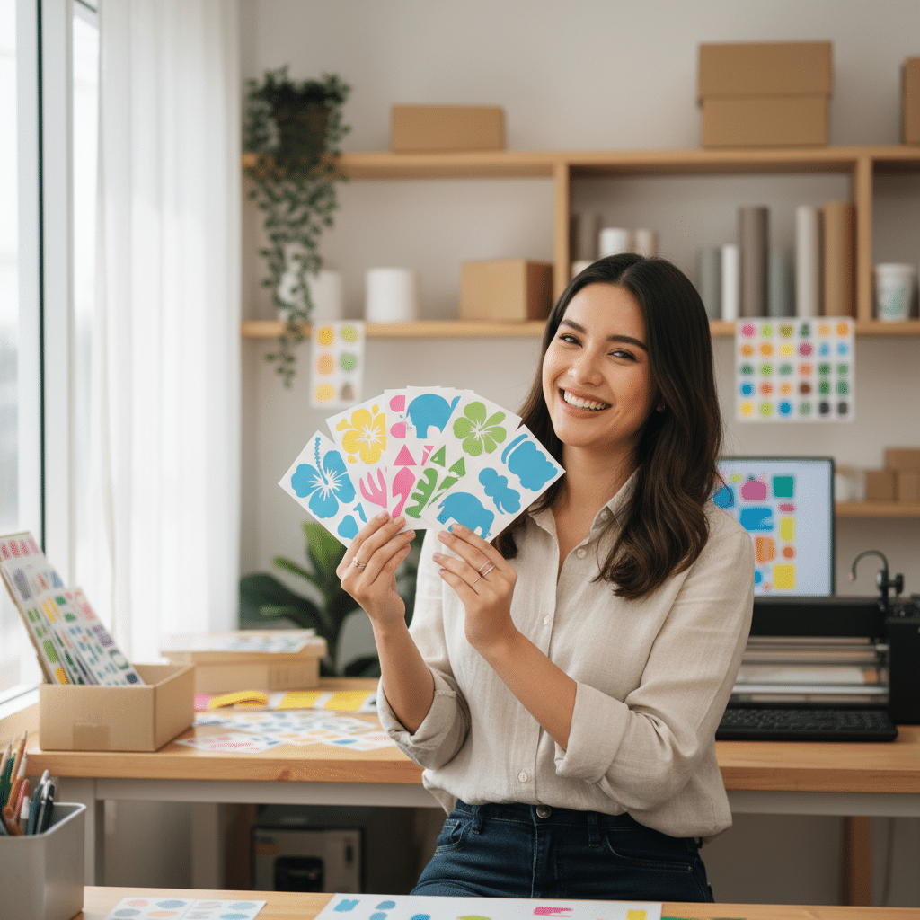 ไดคัทคืออะไร? เทคนิคตัดสติ๊กเกอร์ตามทรง เพิ่มมูลค่าแบรนด์ - what-is-die-cut-sticker