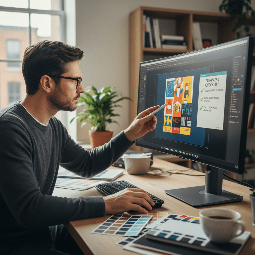 กันพลาด! 7 จุดต้องเช็กในไฟล์อาร์ตเวิร์คก่อนส่งโรงพิมพ์ - artwork-proofreading-checklist-printing